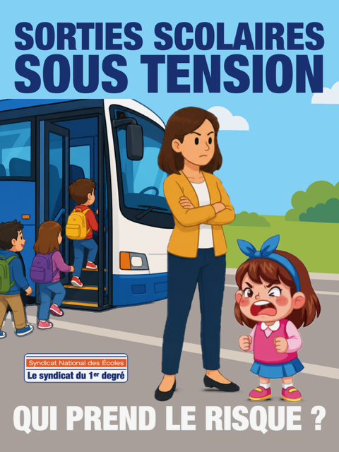 SNE_CSEN's tweet photo. Pour le SNE, c’est en tant que responsables de la sécurité des sorties scolaires que l’enseignant et le directeur d’école devraient pouvoir décider de qui participe ou non à ces sorties.
https://t.co/f6ErLpeL0X
#sortiescolaire #Enseignants #TeamPE #DirecteursDÉcole https://t.co/FXfyxd2R9J