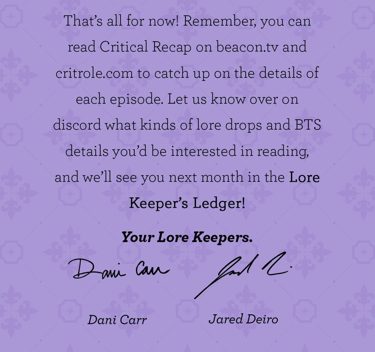 Critical Role tweet media