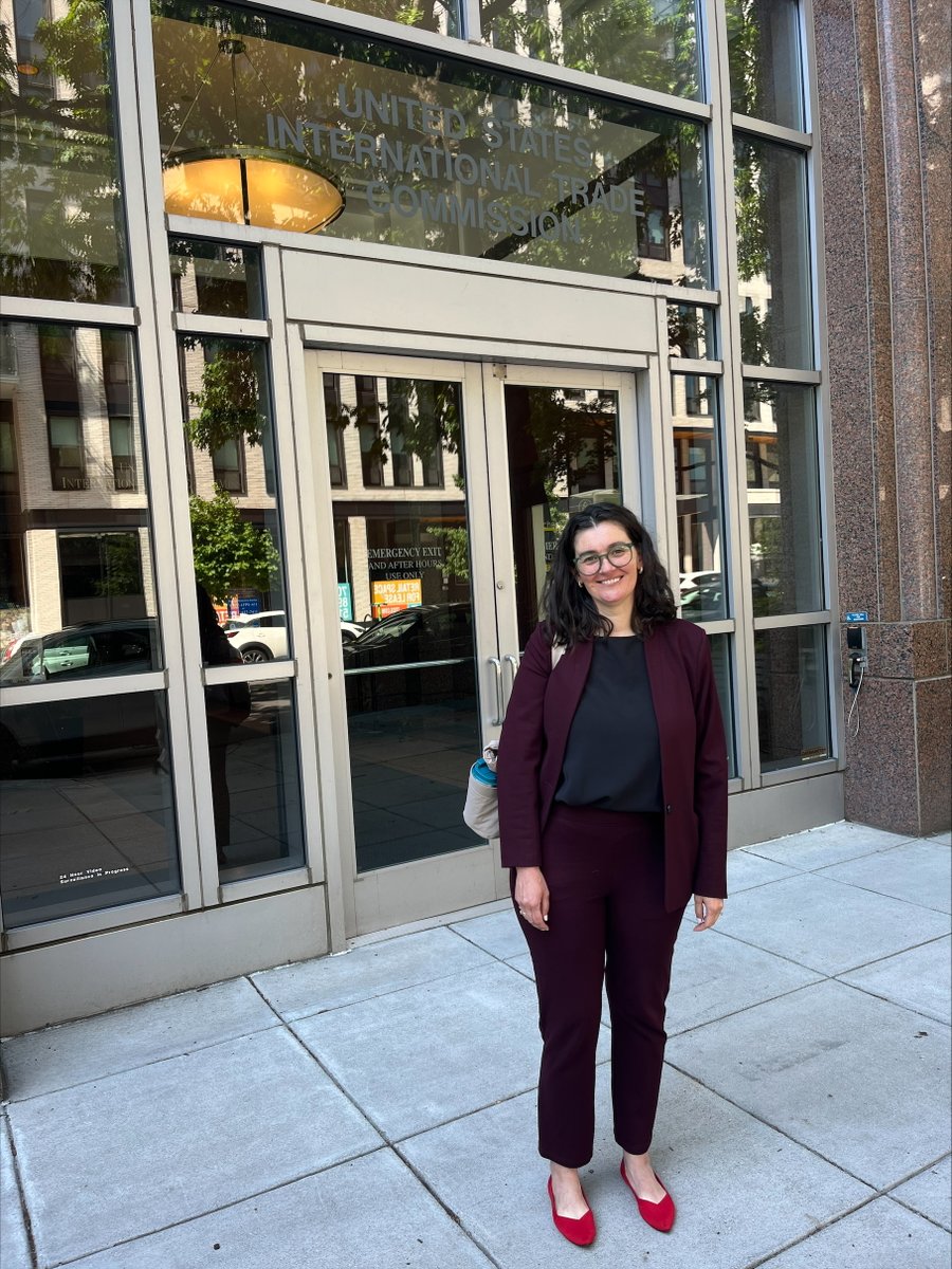 TheCLCouncil's tweet photo. The Council's Catrina Rorke testified before USTR today on Section 301 investigations into excess capacity, presenting our findings on the role of environmental standards. https://t.co/gkFAx3NQ1u