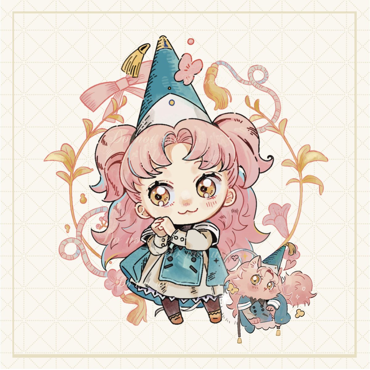 Have you seen my pink cat?

#Δ帽子 #witchhatatelier #wha