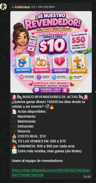 sr_yorch's tweet photo. @Gob_Puebla @PueblaAyto ¿Este tipo de "negocios" trabajan sobre la legalidad? es decir, ¿se puede lucrar con actas digitales? https://t.co/50xT7fr5L2