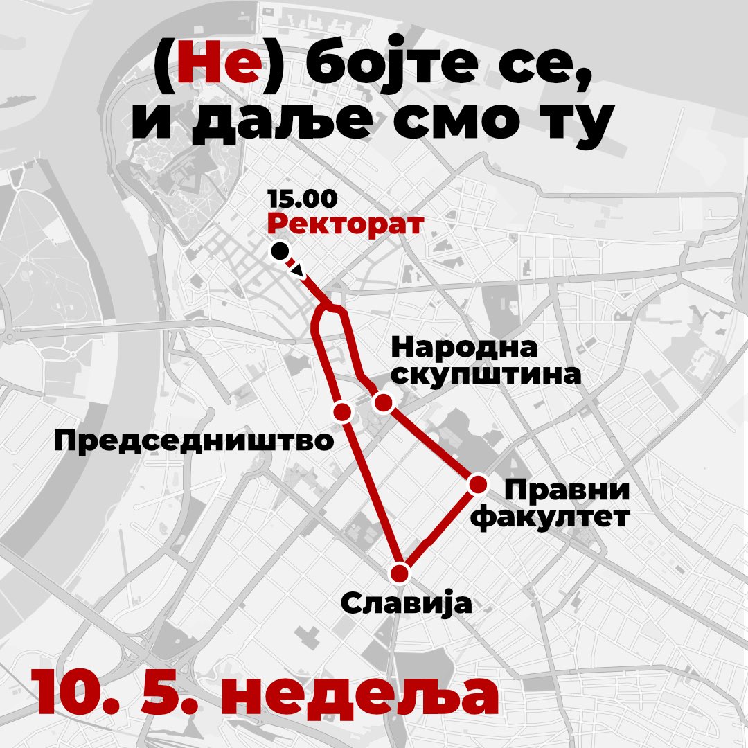 studentblokade's tweet photo. Видимо се у недељу! 
#СтудентиПобеђују https://t.co/P87VaCaC6c