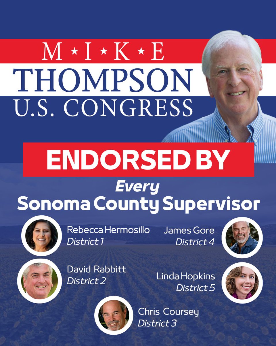 Mike Thompson for Congress tweet media