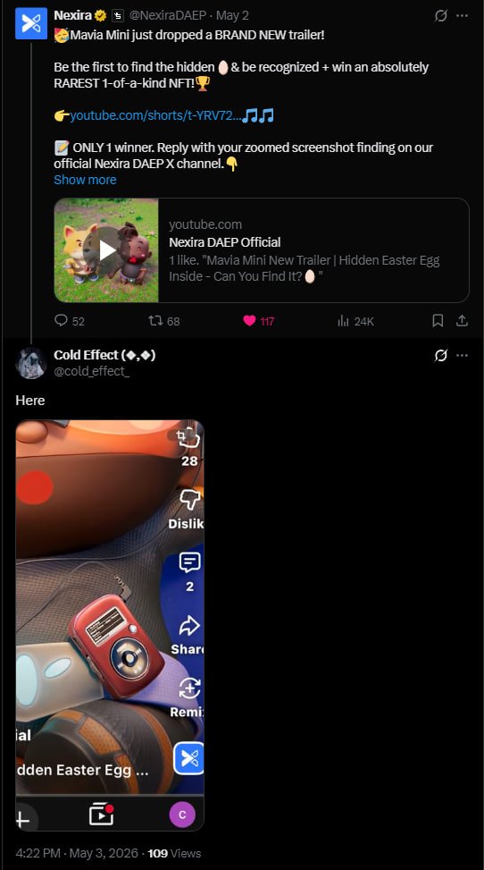 Nexira tweet media
