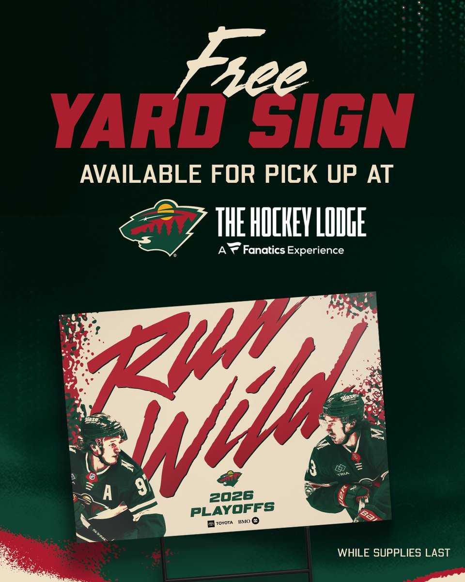 x - Minnesota Wild tweet media