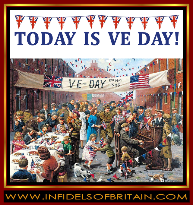 IOBOFFICIAL's tweet photo. VE DAY! WE REMEMBER THE FALLEN &amp; THANK THEM FOR THEIR SACRIFICES. 🇬🇧  ❤️🎉🎈💂‍♀️#uk #postbrexitbritain  #NWO @BritishArmy @ArmyInLondon @RoyalAirForce @RoyalNavy @RoyalMarines @VeteransBritain @realDonaldTrump @DonaldJTrumpJr @USArmy @USNavy @usairforce  https://t.co/lXqYivjC12 https://t.co/ONDEl5BTui