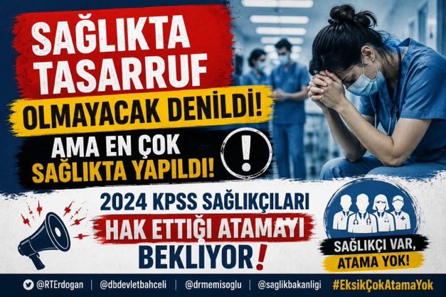 39 SAĞLIK BRANŞI TWİTTER HESABI tweet media