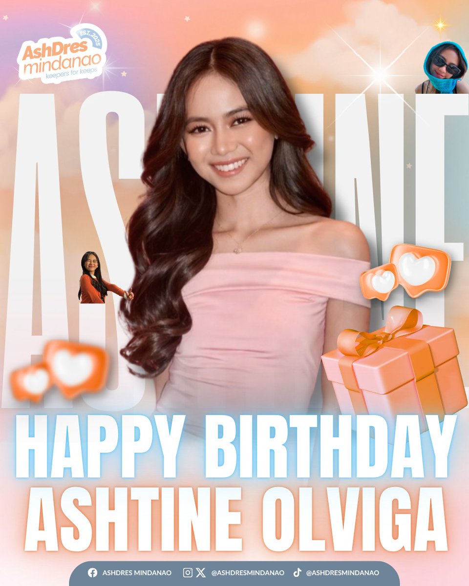 ashdresmindanao's tweet photo. HAPPY BIRTHDAY, ASHTINE 🤍

It’s always inspiring to see someone continue to grow with grace, purpose, and authenticity. May this new year of your life bring you calmness in your heart, clarity in your decisions, and strength in every step you take forward.

We sincerely wish you genuine happiness, meaningful opportunities, and a life that continues to reflect the kindness and light you share with others. Stay grounded, stay kind, and continue shining in your own way, our Mutya 🧡🩵 

#AshDres #AshtineOlviga #AndresMuhlach #AshDresMindanao