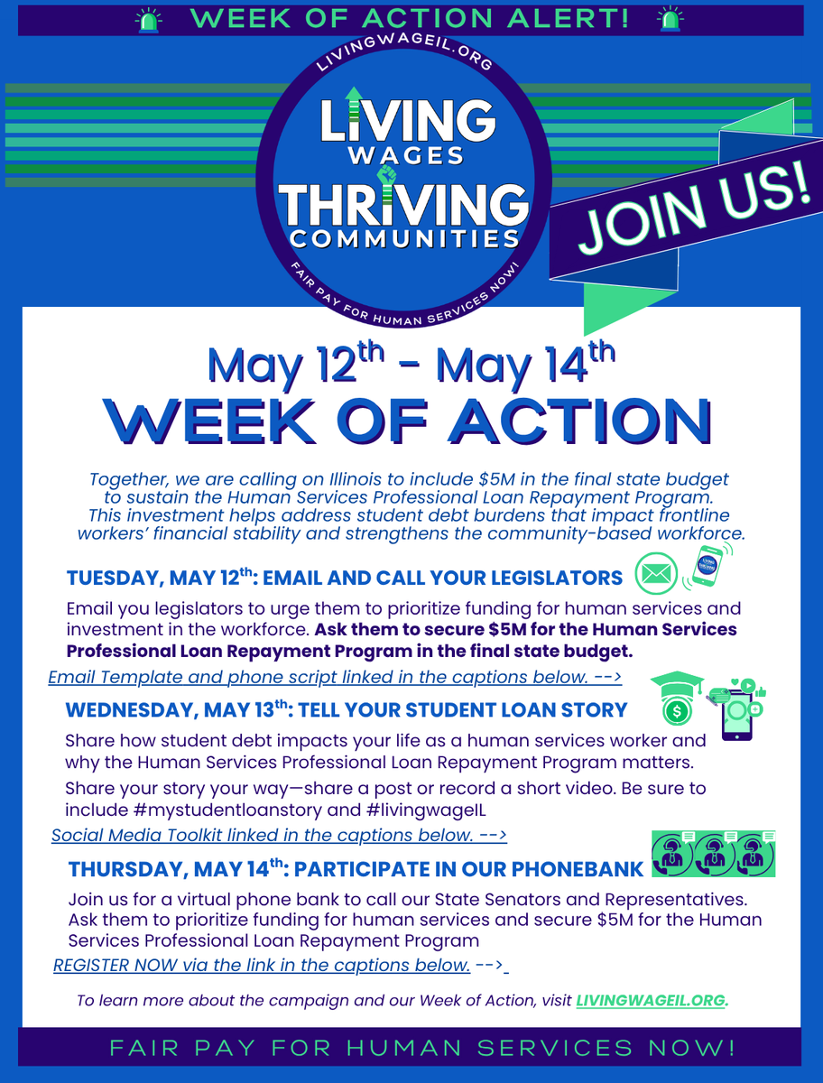 ILPartnersForHS's tweet photo. Join us for a LWTC Week of Action!

5/12 Contact your legislators:
-Email Template: https://t.co/28TuHRlduT
-Phone Script: https://t.co/UGpDQvifyH

5/13 Share your story:
-Social media toolkit: https://t.co/6fJssyMiMH 

5/14 Sign up to Phonebank with us: https://t.co/ZGFurKAAf8 https://t.co/HZ6NT1DqzJ