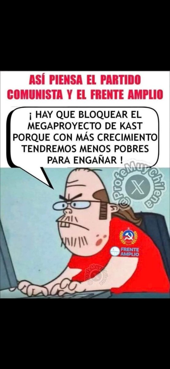Marisolomar2's tweet photo. @DRESTRUM__Pl Malditos comunistas carroñeros https://t.co/SbtMsKxQG8