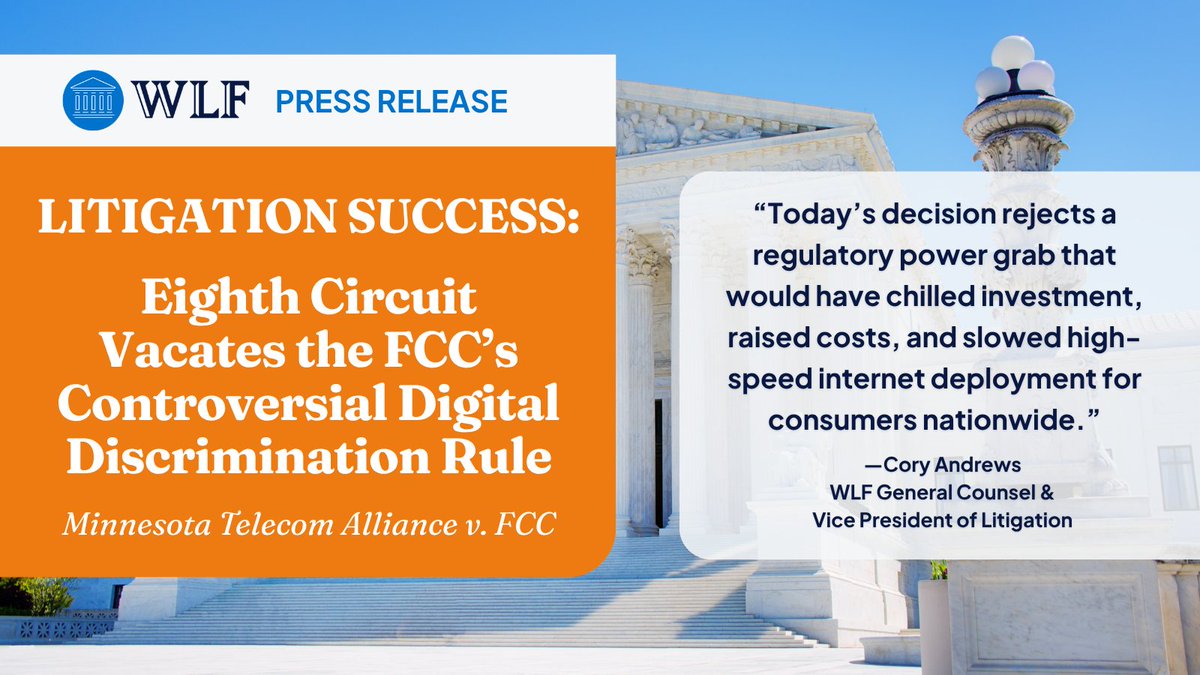 Washington Legal Foundation tweet media