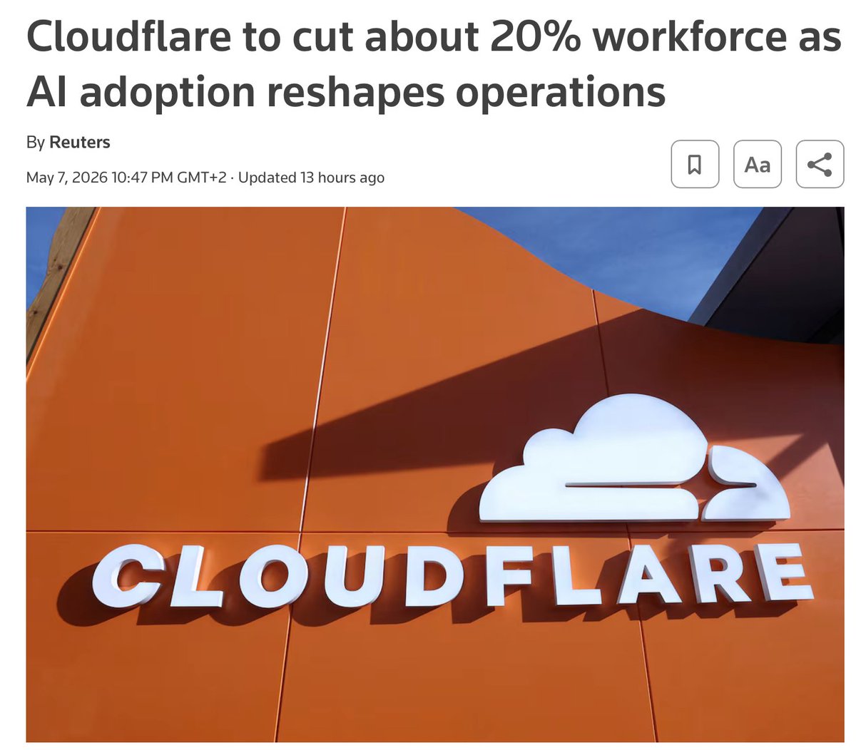 TheMichalakNet's tweet photo. @sadek A jakby ten post brzmiał gdyby go ustosunkować do Cloudflare zamiast IKEA? https://t.co/2E0jLESBGD