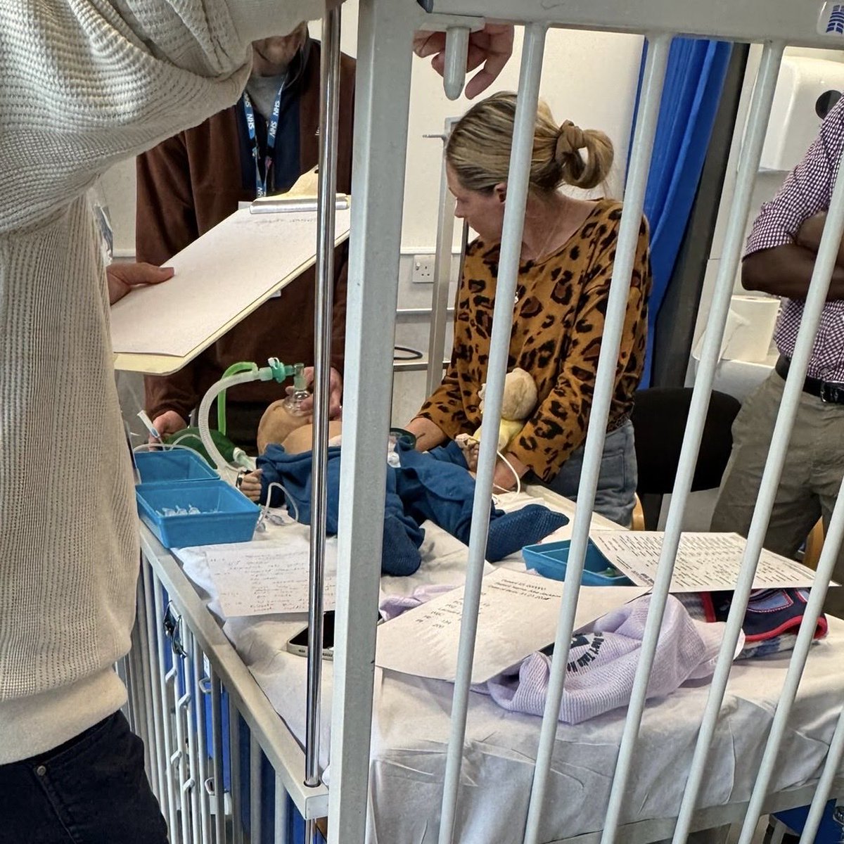 SimMKUH's tweet photo. Today we hosted our yearly SORT Paediatric Emergency Team Training. Thirty-five attendees, split into four groups undertaking four high fidelity simulation scenarios. Images from Scenario 3. https://t.co/ZAWkql0ZK5