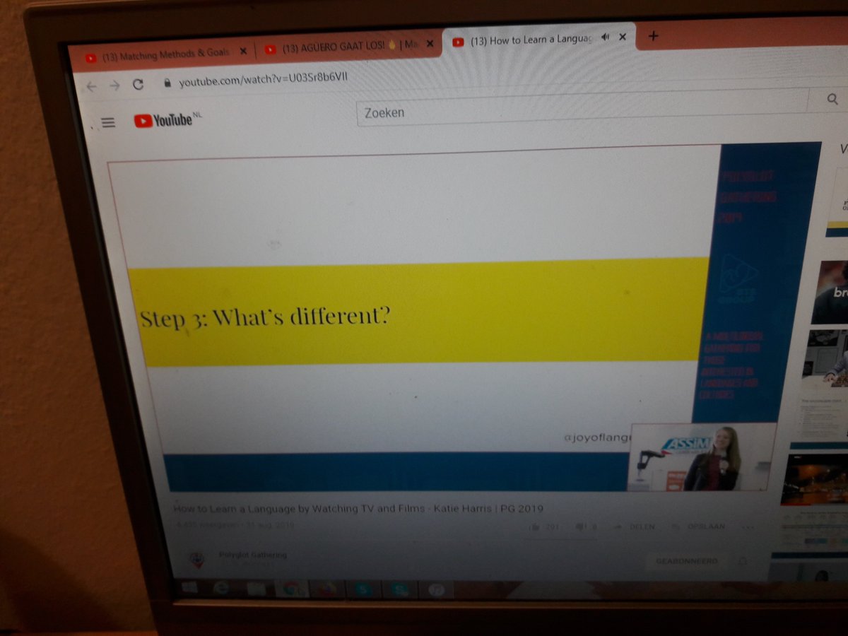 lerriegrooten's tweet photo. There are a lot of lectures online at youtube channels of polyglots which you can watch with all kind of idea's. Here you can watch the lecture back: https://t.co/zFthGD2CvP https://t.co/06cZrO0nCk
