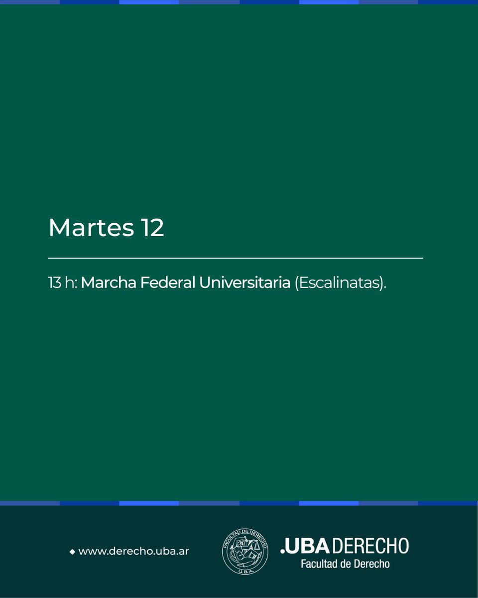 Facultad de Derecho tweet media