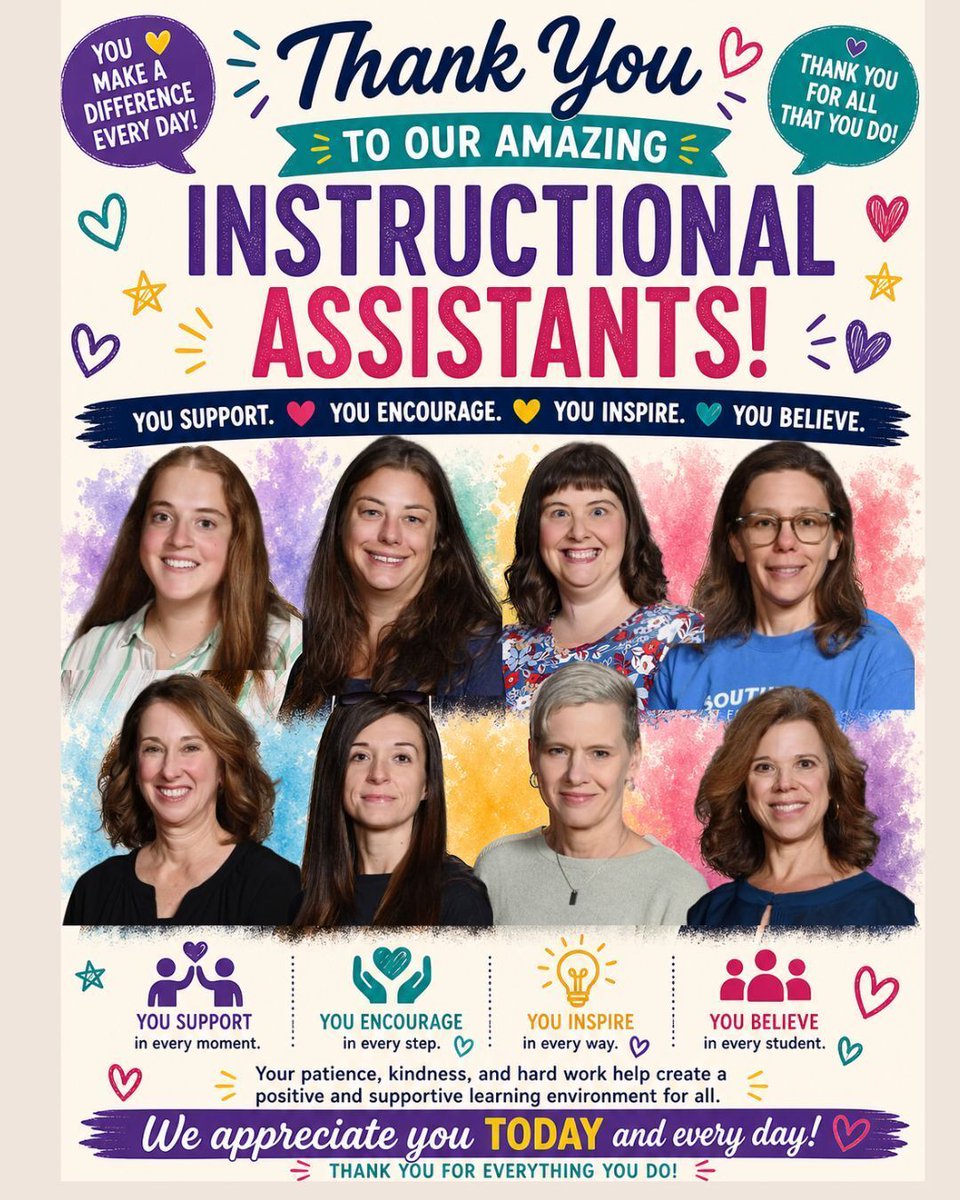 SlmsSpartans's tweet photo. “Every child deserves a champion; an adult who will never give up on them, who understands the power of connection and insists that they become the best they can possibly be.” (R.Pierson). Thanks to SLMS "champions" - Librarian, Special Ed, Gifted teachers &amp; instructional assts. https://t.co/9AQwSgu9be