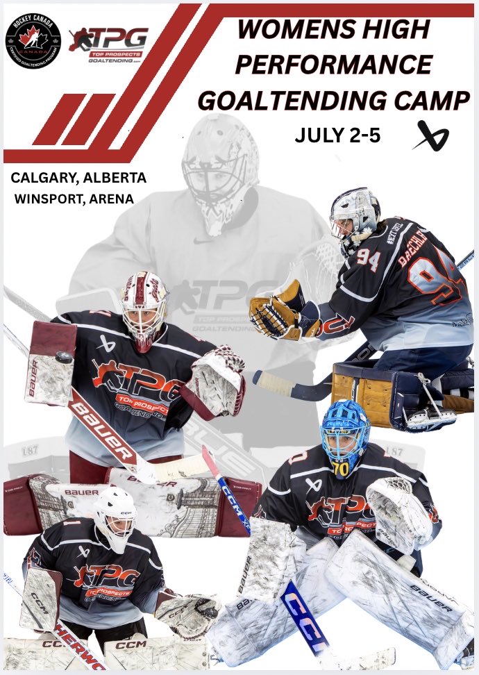 TPGoaltending's tweet photo. Summer programs are almost sold out. 
Don’t miss your chance to take your game to the #Nextlevel with the professionals at TPG. 

Programs beginner to pro in #Calgary &amp; #LasVegas 
Hit up website for information

#goaltending #goaltender #goalie #playoffs #goaliecoach @gcoachcobb https://t.co/mcs9aAmZAt