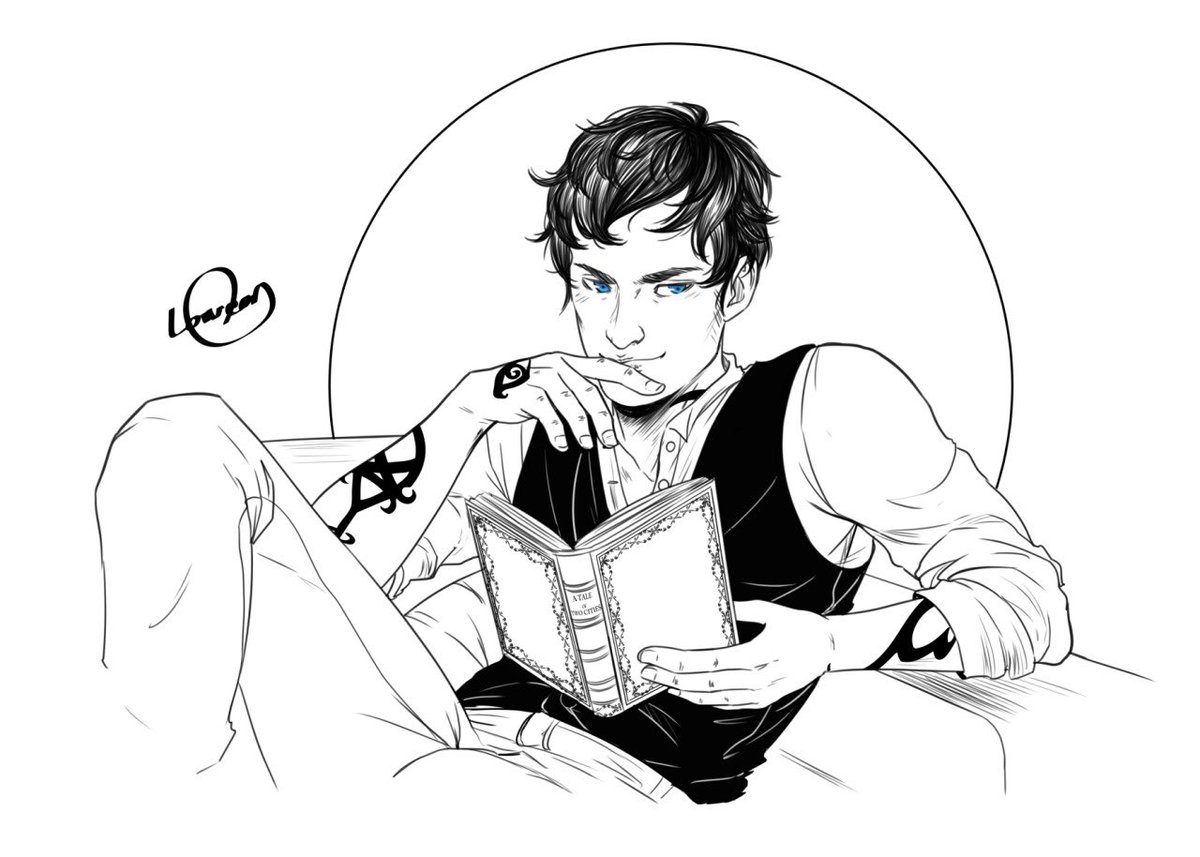 cassandra clare making a man as insanely hot as will herondale a book lover knew exactly what she was doing, 
she knows what the girls want in their fictional men.

art: loweana