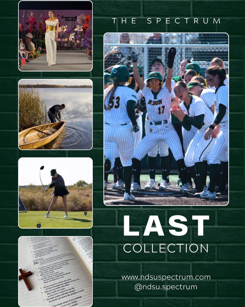 NDSUSpectrum's tweet photo. And just like that…our final drop of the 2025–2026 school year is here 🎉

Thank you all for following along with us throughout the year, supporting our work, and being part of the ride.

We hope you enjoy this last edition of the year!🗞️🦬

#rollherd #ndsu https://t.co/oOahblOoaZ
