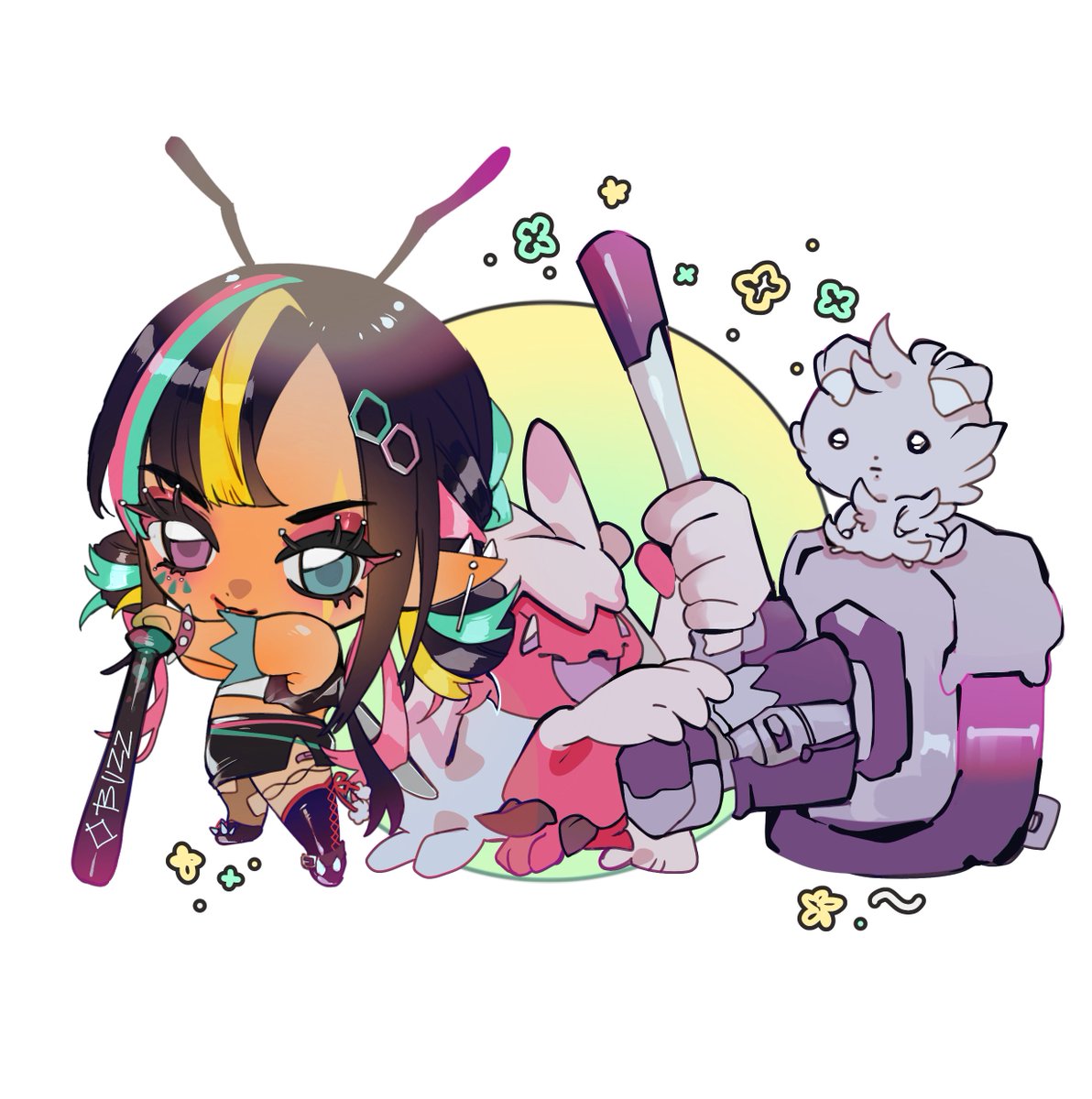 booribee's tweet photo. Just cause I can't play Pokopia doesn't mean I can't be cute with pokémon too! quq 

🎨 Dami7izcanon on Vgen! 
#booripics https://t.co/0Yjd6kwdoV