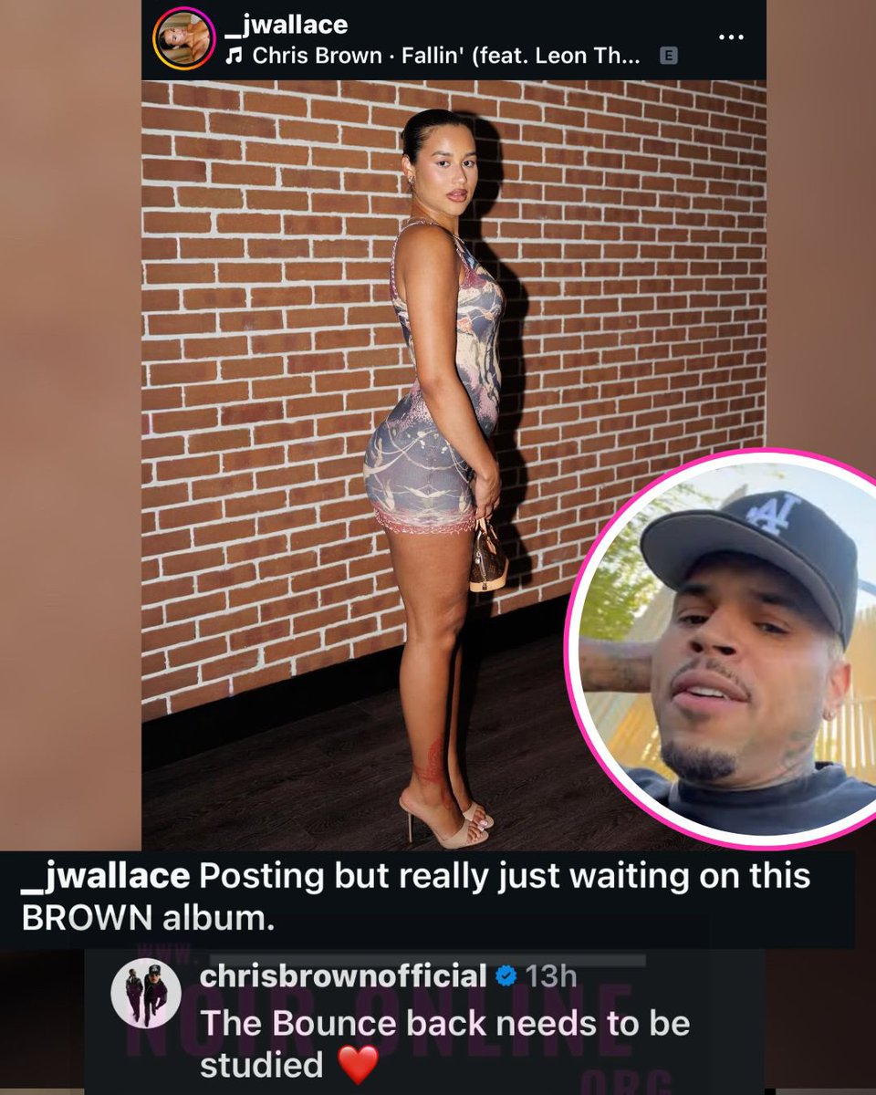 noironlineorg_'s tweet photo. Ahhhkay snap back! Chris Brown letting his lady Jada Wallace know her snap back game is point after recently welcoming their baby boy! https://t.co/OvvbZ3YM6q