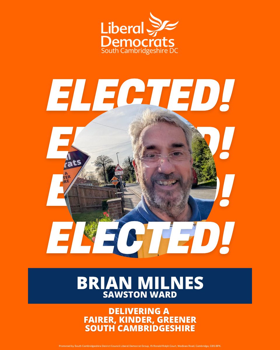 🔶South Cambs Lib Dem Councillors🔶 tweet media