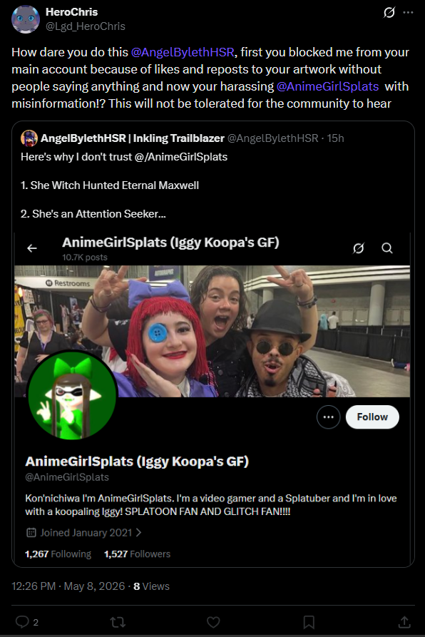 AngelBylethHSR | Inkling Trailblazer tweet media