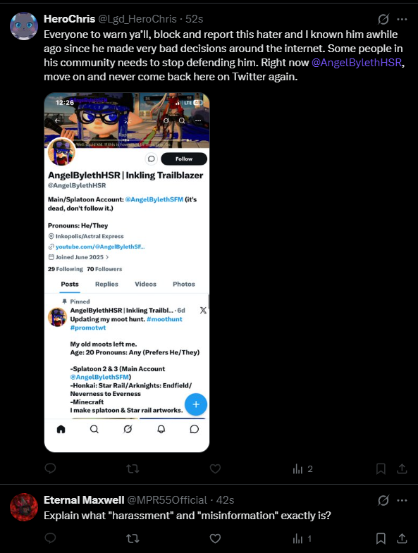 AngelBylethHSR | Inkling Trailblazer tweet media