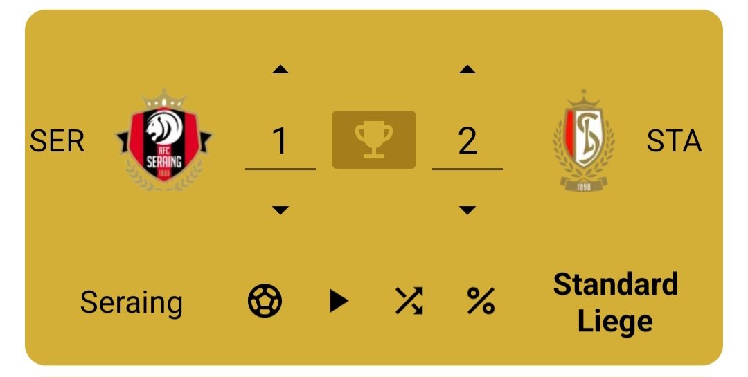 Simlmperialism2's tweet photo. Match 1180: Standard Liege 🇧🇪 gets drawn next and moves northwest to play Seraing 🇧🇪. Standard Liege wins 2-1 and takes the land https://t.co/yy0NlguPLU