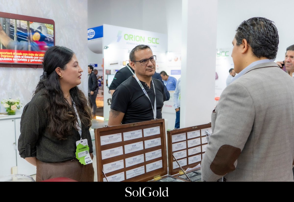SolGoldEc's tweet photo. SolGold en Expominas 2026

Los esperamos en el último día de Expominas 2026 para visitar nuestro stand y conocer más sobre el Proyecto Cascabel, nuestro compromiso con el desarrollo sostenible y las oportunidades que impulsamos para el Ecuador.

📍 Centro de Convenciones Metropolitano de Quito
📅 Viernes 8 de mayo
👉 Registro gratuito: https://t.co/nK2vYzB8wY

#SolGold
#ProyectoCascabel
#Expominas2026
#DesarrolloSostenible
#ComprometidosConEcuador