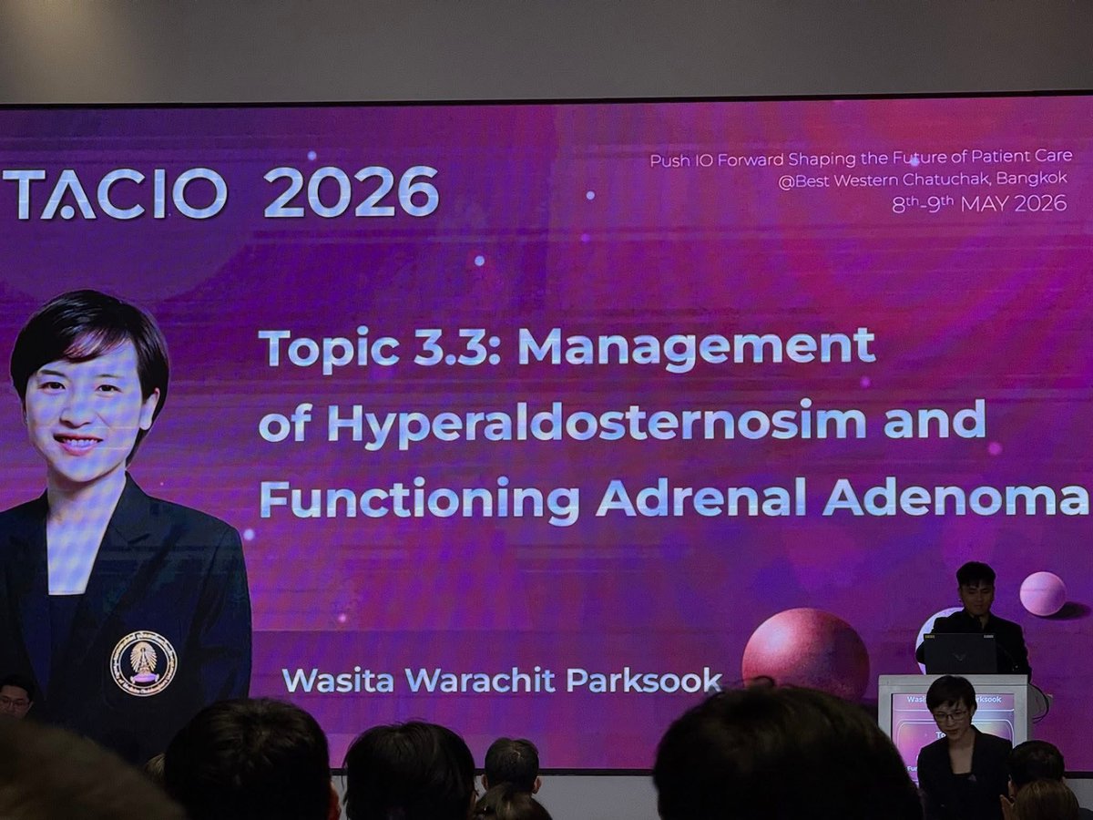 WParksook's tweet photo. Having fun today at the TACIO meeting! Honored to share an endocrinology perspective in PA management with the interventional radiologists! https://t.co/aCYHcLfwop