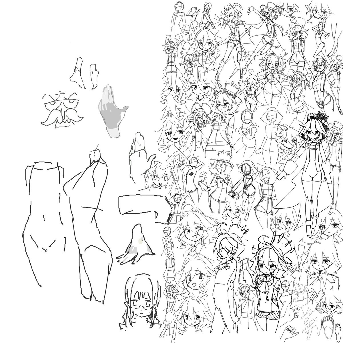 今日はフォロワーさんと絵チャ&作業通話しました!
右(フリーナ)が私、左がフォロワーさんです。
男同士で昔のゲームや漫画の話をして、小学生みたいに盛り上がりました～ 
