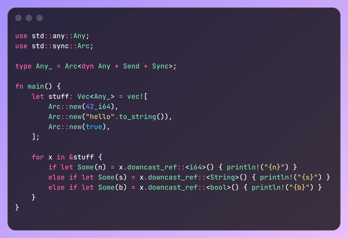 onehappyfellow's tweet photo. coming from python, rust isn't actually that hard https://t.co/Uy82ph72cr