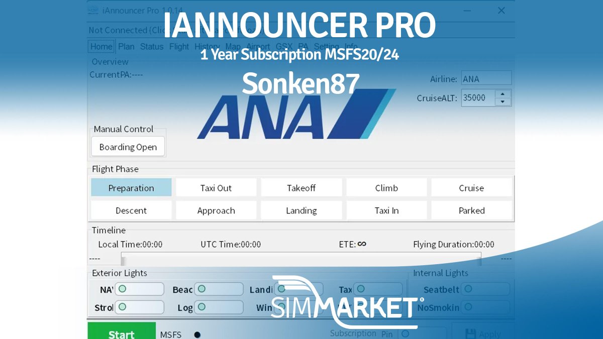 simFlight simMarket tweet media