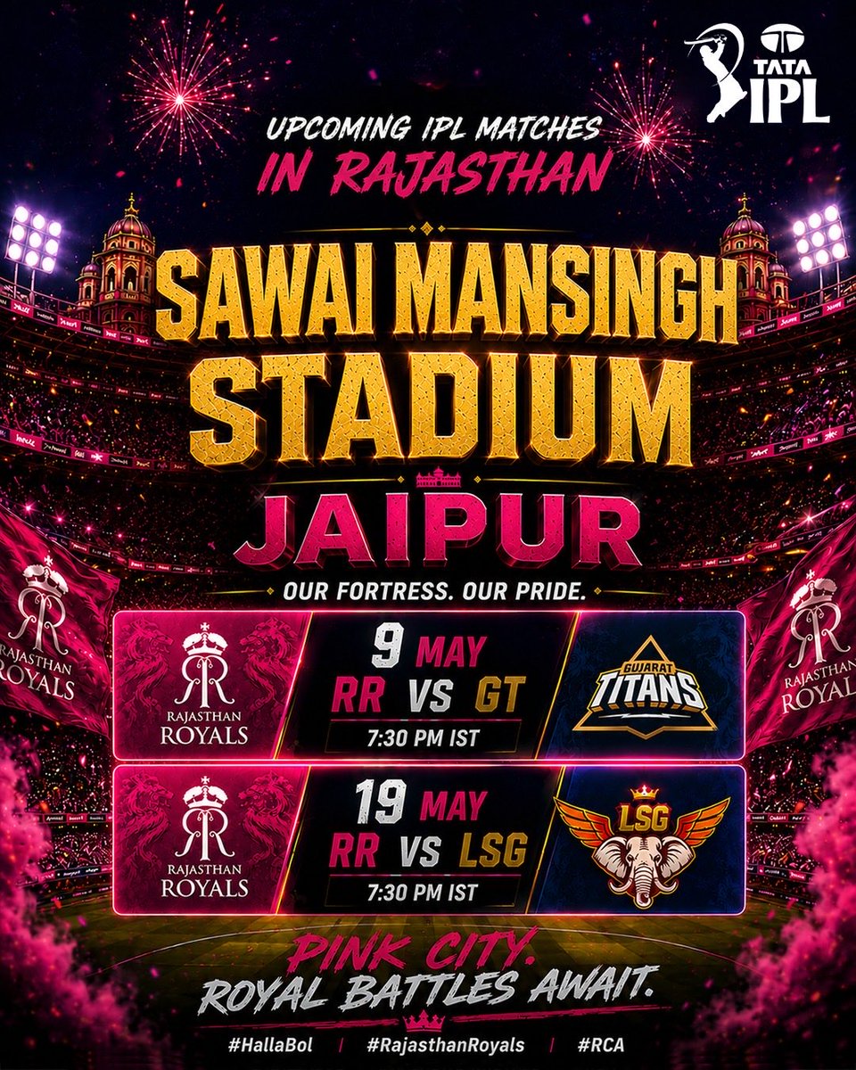 Rajasthan Cric Asso. tweet media