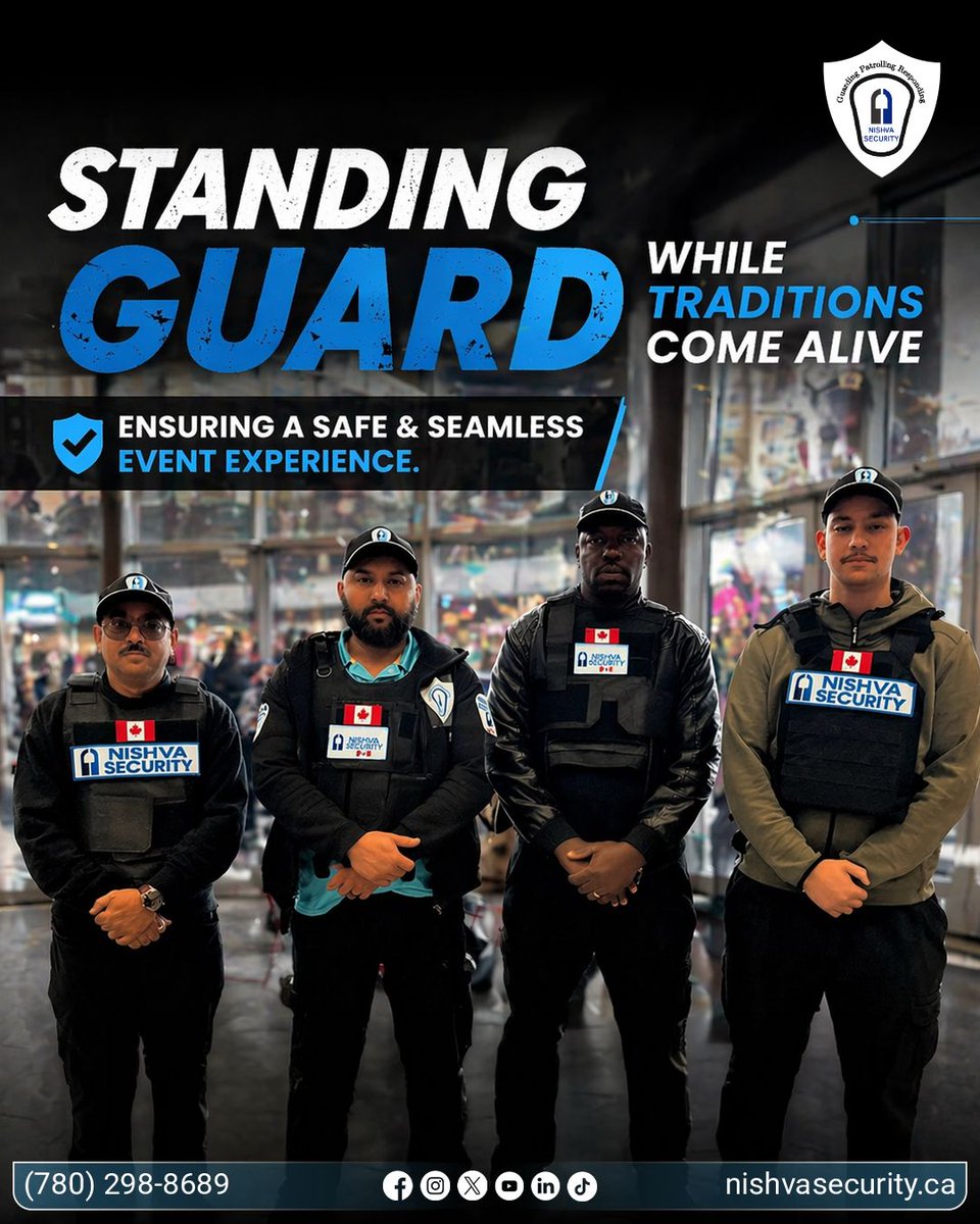 NishvaSecurity's tweet photo. Where celebrations come alive, Nishva Security stands guard - ensuring every event stays safe, seamless, and worry-free.
#NishvaSecurity #EventSecurity #TrustedProtection #SafeEvents #SecurityServices https://t.co/0VLLLieGSg