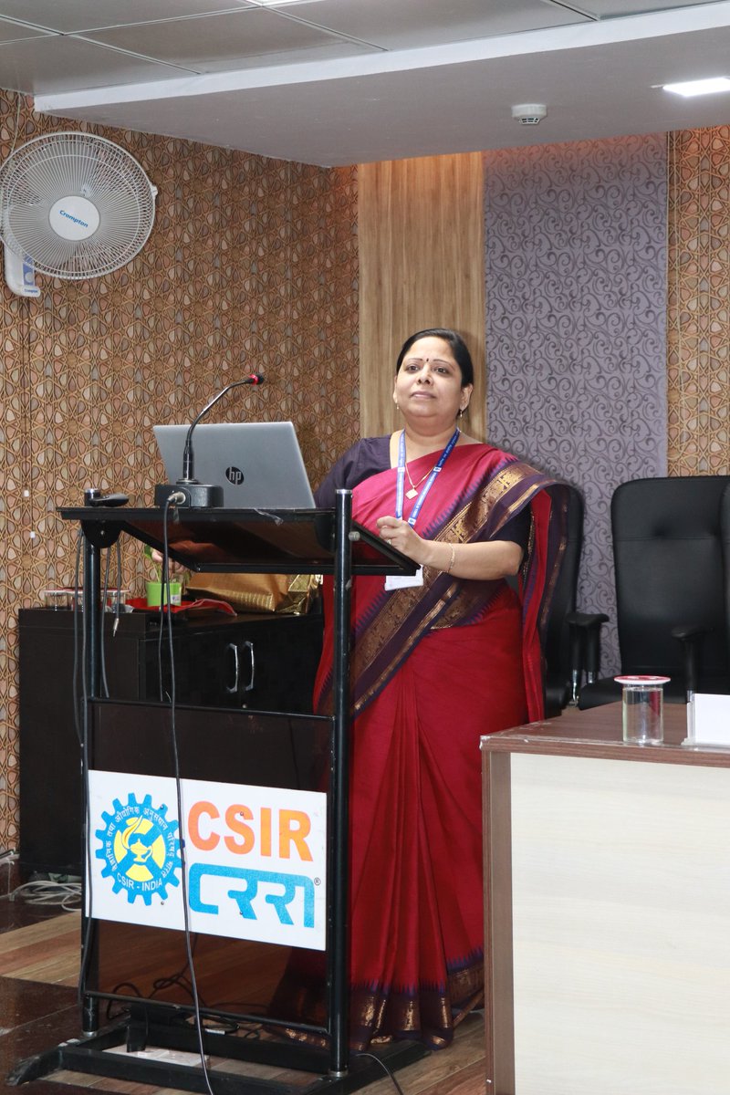 CSIRCRRI's tweet photo. National IP Festival 2026!
Dr. Shikha Rastogi Chief Scientist @CsirIpu delivered a power-packed session for #RBSM2026, covering everything from patent regulations to strategic IP management. A vital session for researchers @CSIRCRRI #IntellectualProperty #ScienceCommunication https://t.co/Z8jf6ClBpT
