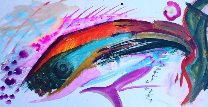kellymishele's tweet photo. Art of the Day! "Under The Sea". Buy at: https://t.co/cofO8gSW5y https://t.co/LoY1IoA0C6