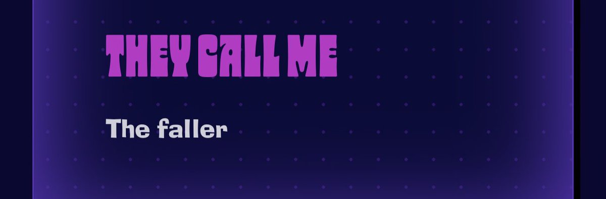 trollscontext's tweet photo. @trollsintheair They call me the faller https://t.co/jslXd67LGm