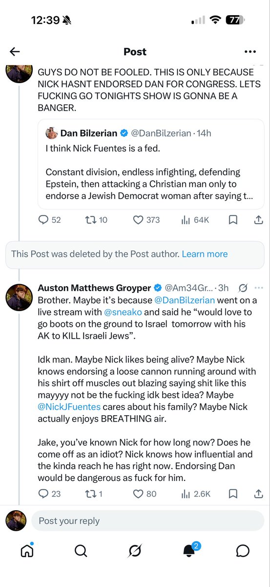 Auston Matthews Groyper tweet media