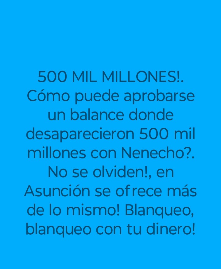 Del posteo de ROCIO VALLEJOS.