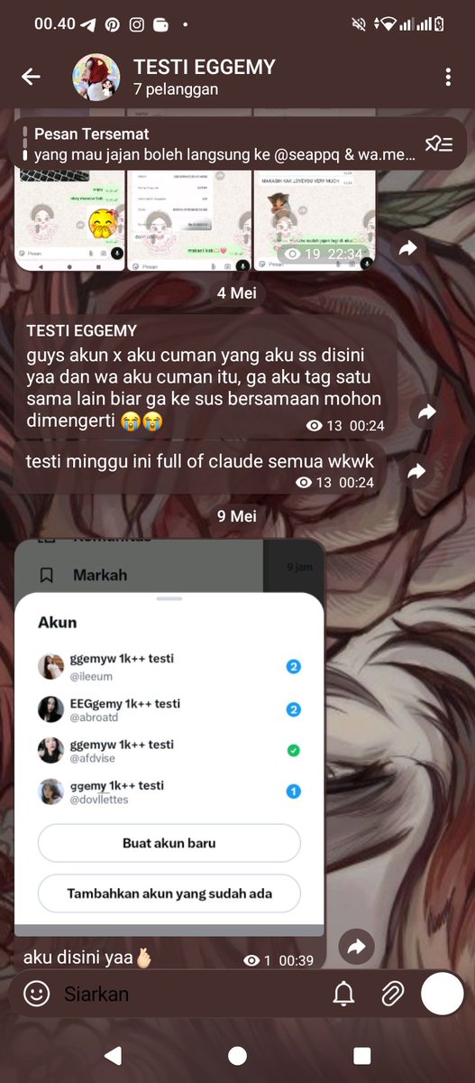 ََggemyw 1k++ testi tweet media