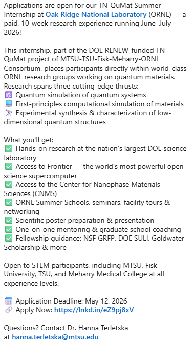 MTSU Physics tweet media