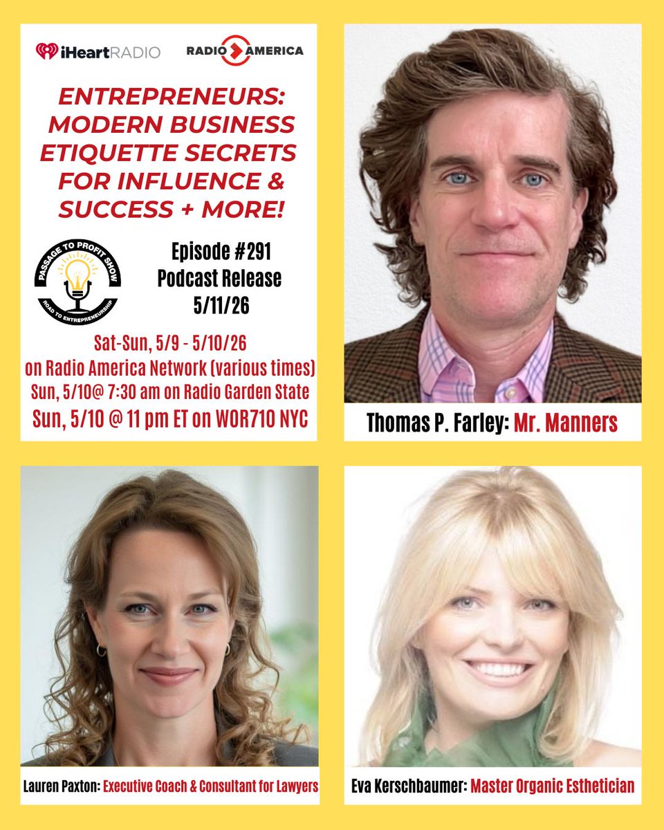 Passage to Profit Show - Road to Entrepreneurship tweet media