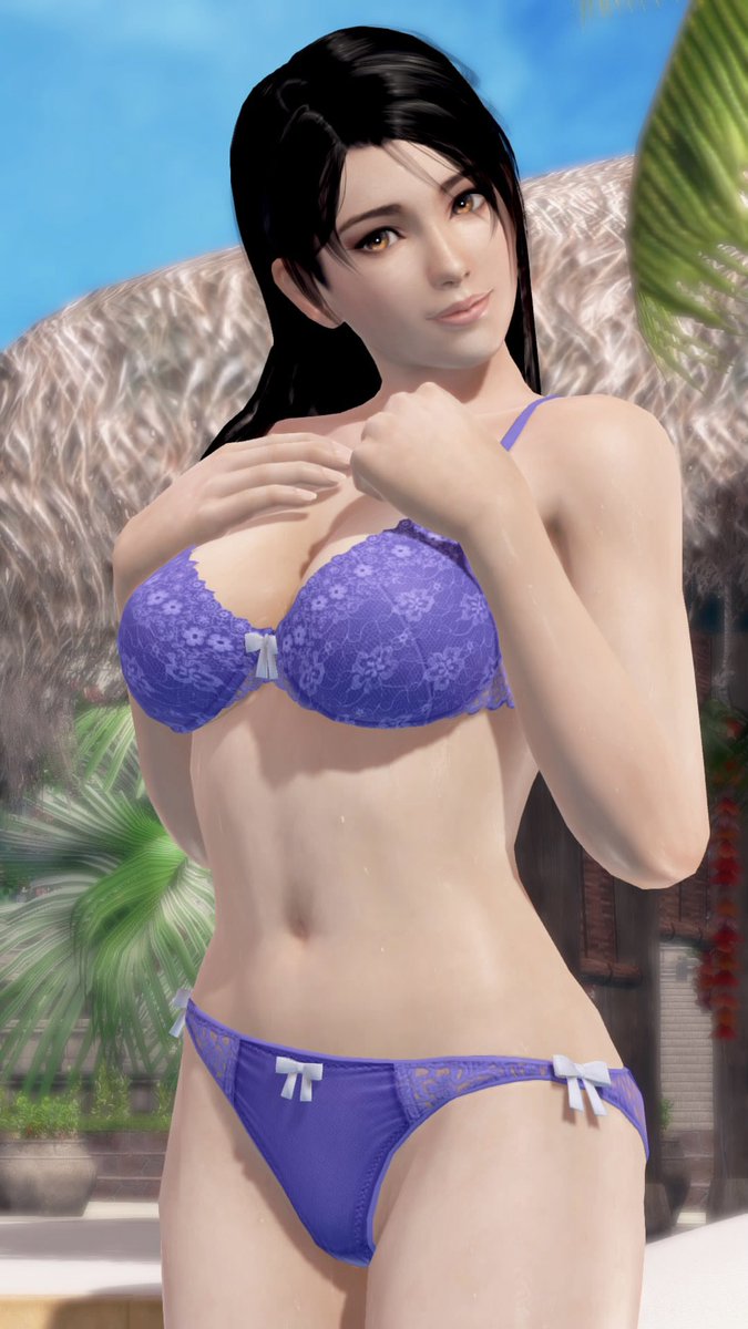 ̀ω•́ )✧ 7/9 パープル #DOAX3