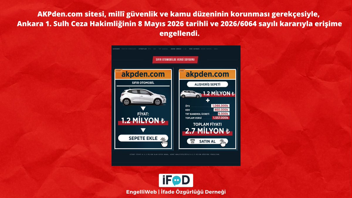 EngelliWeb tweet media