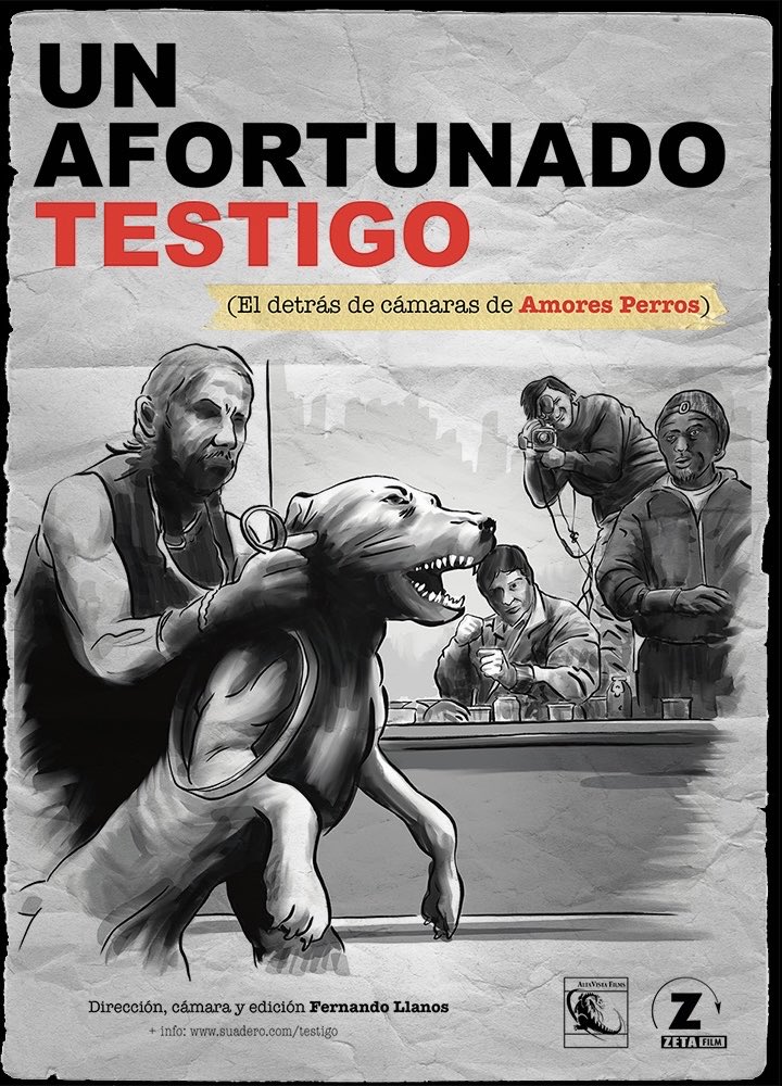 el_llanos's tweet photo. Pensándolo bien, creo que mi ópera prima no fue #Matria, fue el detrás de cámaras que hice de #AmoresPerros hace 27 años.  Grabé casi 50 horas y terminé editando un making of de 1 hora y 18 min. Este mes lo vamos a presentar en La Muestra Internacional de Documental en Los Cabos. https://t.co/GaznHPlEPc