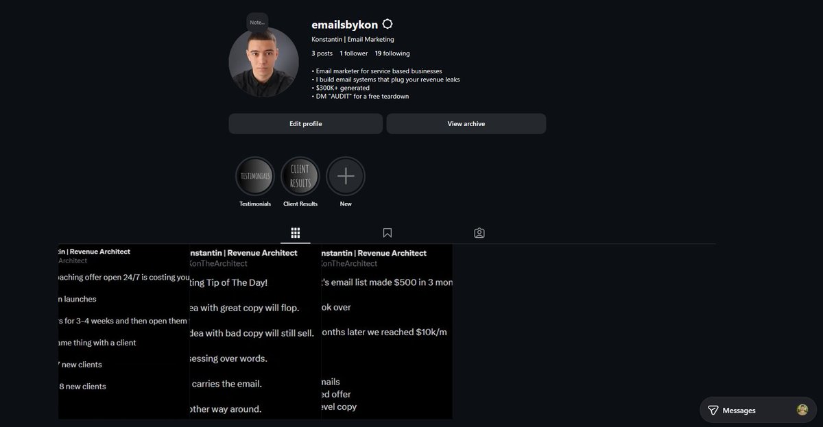 Konstantin | Revenue Architect tweet media