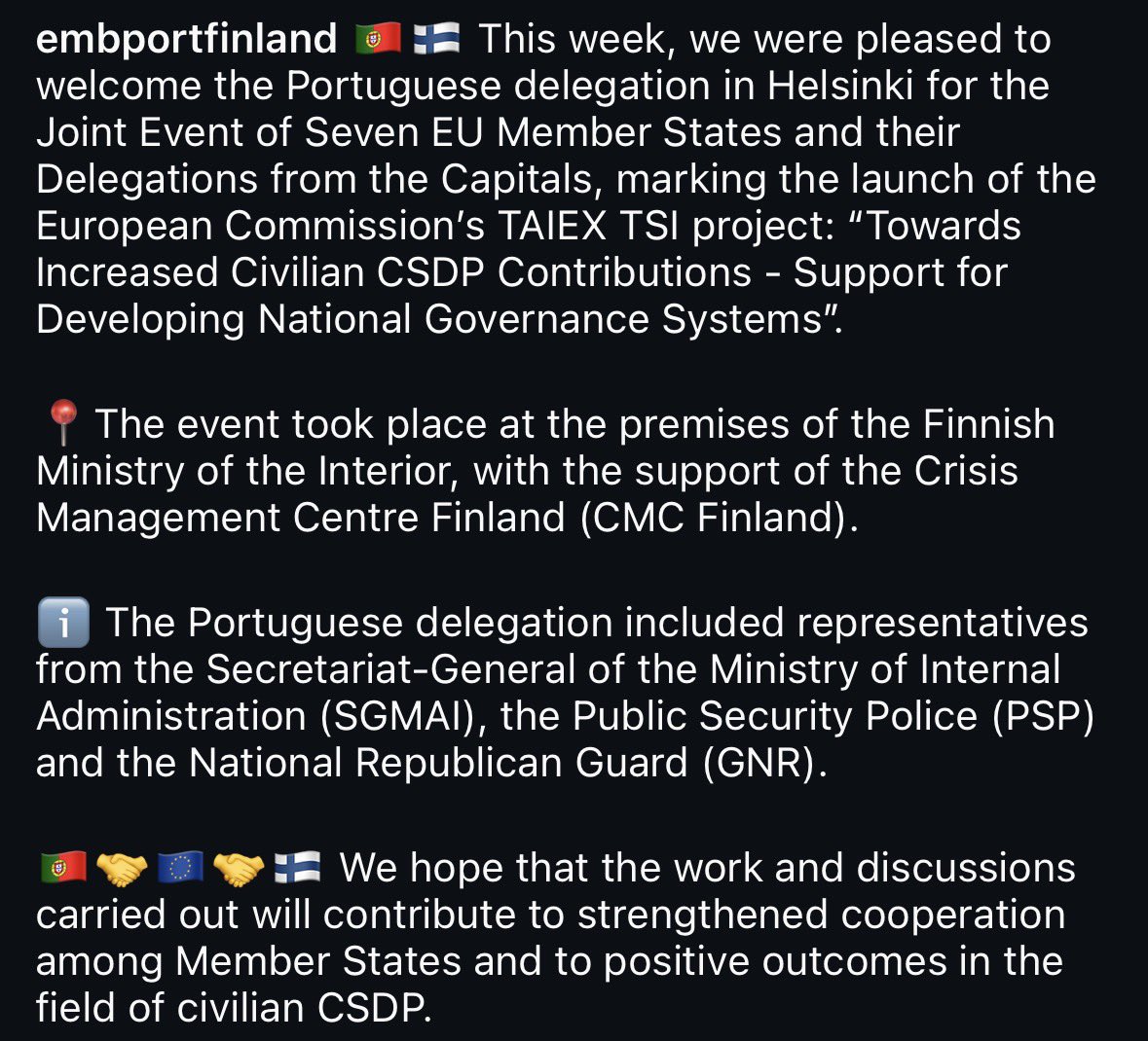 Embassy of Portugal in Finland tweet media