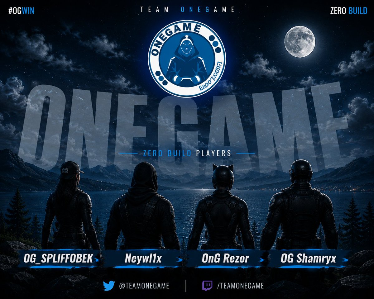 TeamOnegame's tweet photo. 🌟 SOLO CASH CUP 🌟
Les joueurs Zero Build sont prêts à entrer dans l’arène !
🇫🇷 @Spliff0bek
🇫🇷 Neywl1x
🇫🇷 Rezor
🇫🇷 @M8_ShaMryx
Ce week-end, ils vont tout donner pour défendre nos couleurs 💙🤍
#Fortnite #ZeroBuild #CashCup #ConsoleCup #FortniteCompetitive https://t.co/SAt9973CG5